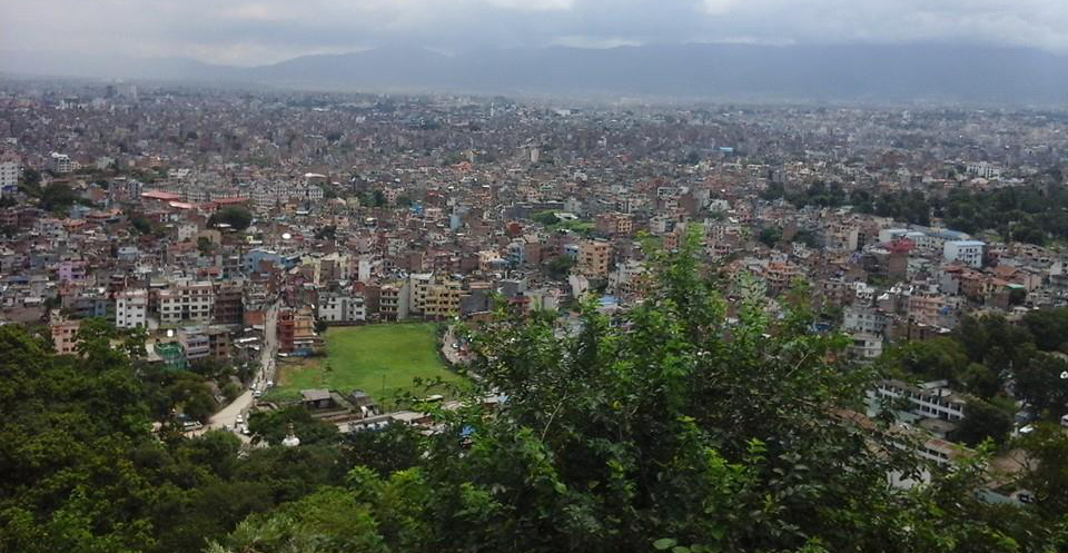 Kathmndu valley from Swayambhu